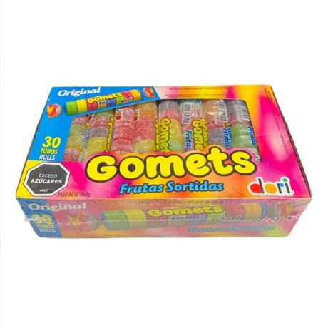 117 Goma Tubo Frutal DORI x30 unidades - Imagen 1
