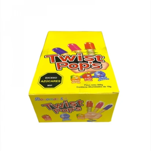 Chupetin Rotativo TWIST POPS x30 Unidades