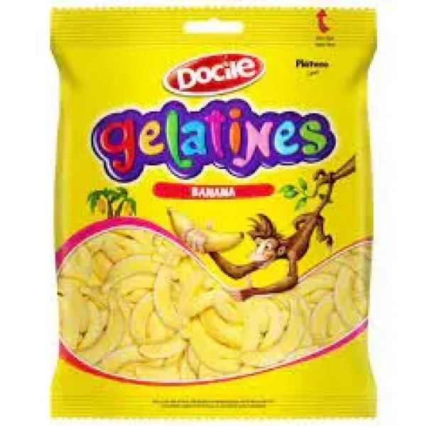 Gomitas Bananitas DOCILE 500 grs