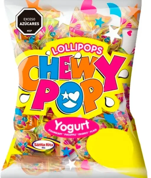 Chupetin CHEWY POP Surtido x50 unidades 22 grs