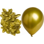 Globo Metalizado R12 Dorado x25 unidades