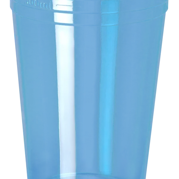 Vaso Neon Azul x 25 Unidades