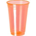 Vaso Neon Naranja x 25 Unidades