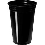 Vaso Neon Negro x 25 Unidades