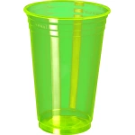Vaso Neon Verde Lima  x 25 Unidades