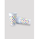 Vaso Copobras Lunares Multicolor  x 30 Unidades