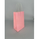 Bolsa Sorpresitas Papel con Asas Rosado - por unidad