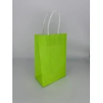 Bolsa Sorpresitas Papel con Asas Verde - por unidad