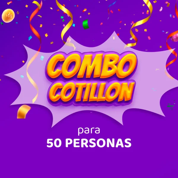 Combo Cotillón para 50 Personas