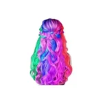 Peluca Colorida para Halloween