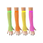 Guantes de Red Largos Flúor