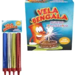 Velas Bengala de Colores 15 cm - Pack x4