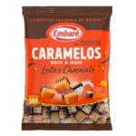 Caramelo Embare Dulce de Leche y Chocolate 660 G 100 Unidades