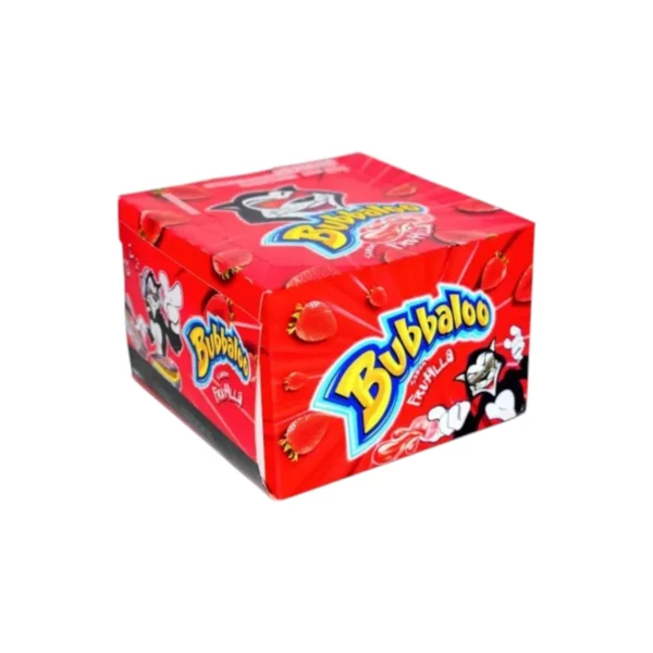 Chicle Bubbaloo Frutilla 40 unidades