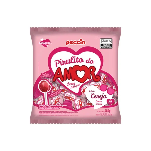 Chupetin AMOR Cereza x24 Unidades