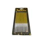 Velas Torneadas Doradas