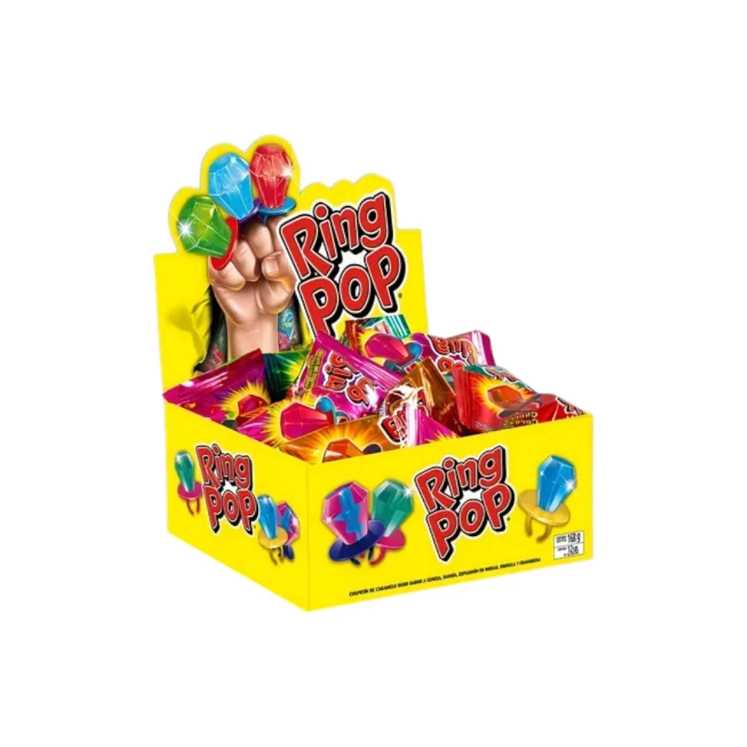 RING POP (1) Chupetin RING POP x24 Unidades - Imagen 1