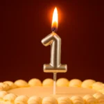 Vela Numero Plateada (0 al 9) - Imagen 2