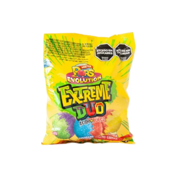Chupetines Mister Pop Extreme Duo 432g
