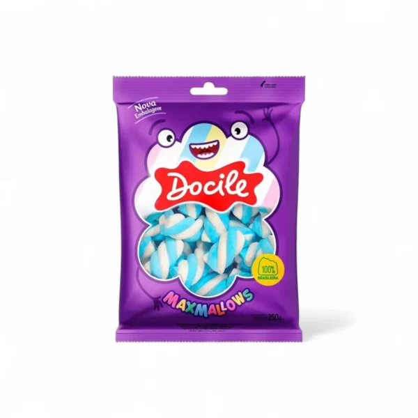 Malvaviscos Marshmallows DOCILE Celeste 250grs
