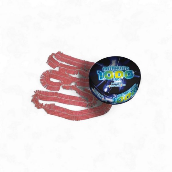 Metralleta 1000 Súper Tiros - Pirotecnia de Alto Impacto