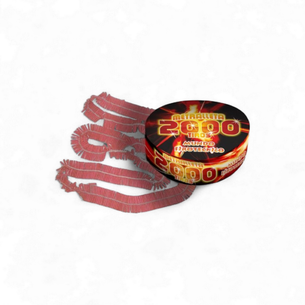 Metralleta 2000 Súper Tiros - Show Extremo de Fuegos Artificiales