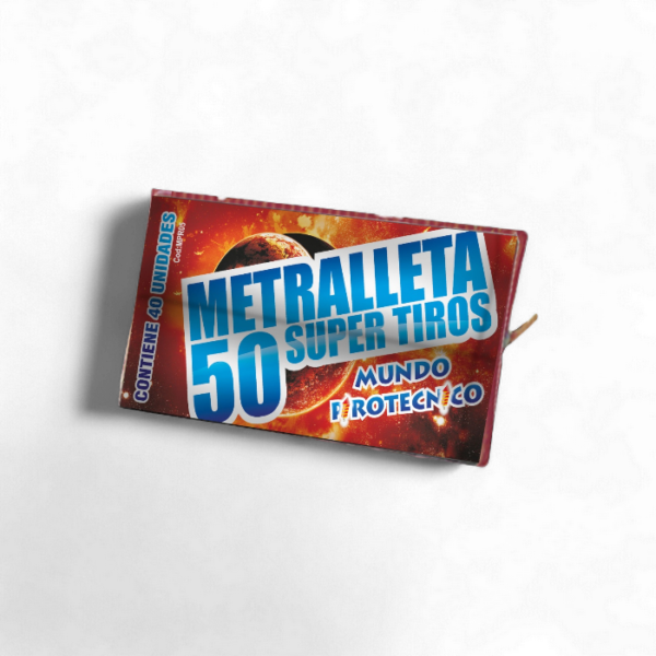 Metralleta 50 Súper Tiros - Media Potencia