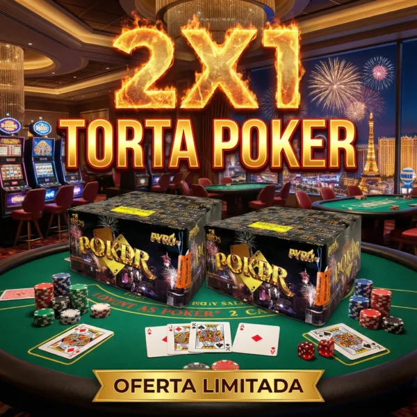 2x1 TORTA POKER