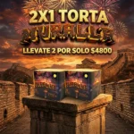 2X1 TORTA MURALLA