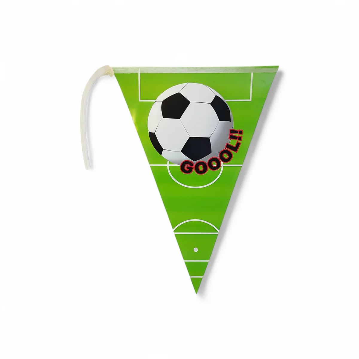 Banderín Triangular Fútbol Party Flags – Verde