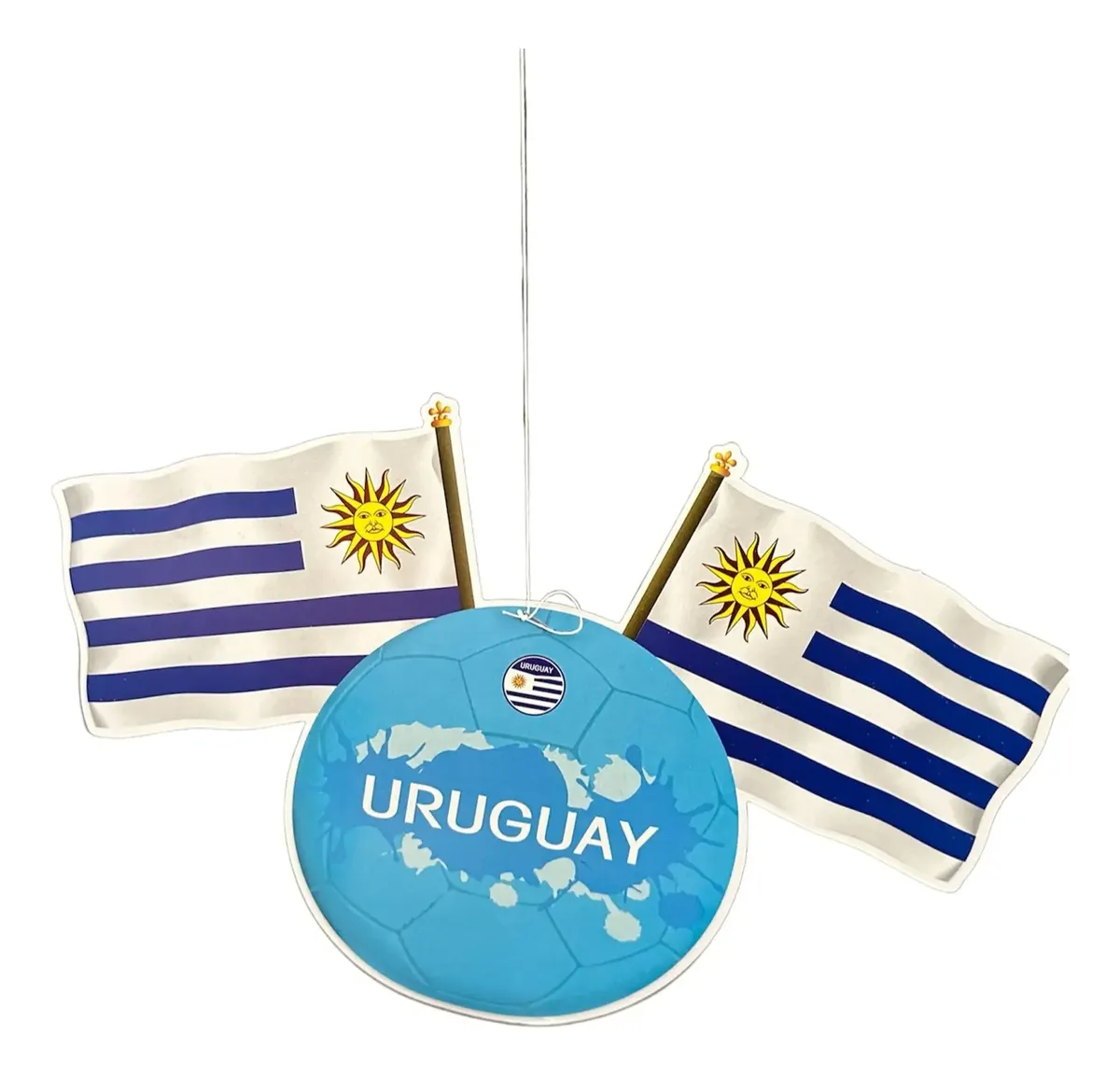 Esfera Honeycomb Uruguay Celeste 45cm – Fútbol