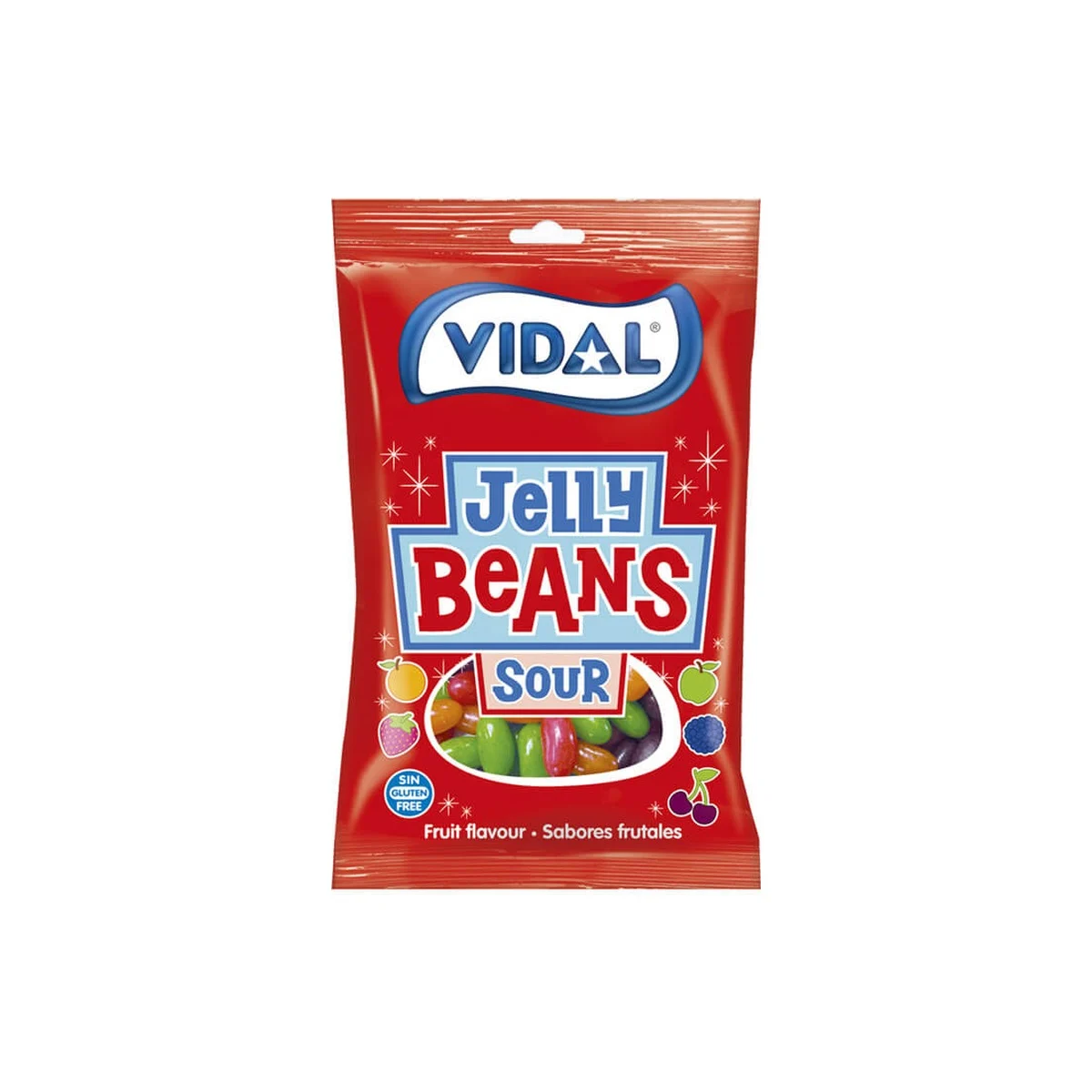 Jelly Beans Sour Vidal 85g